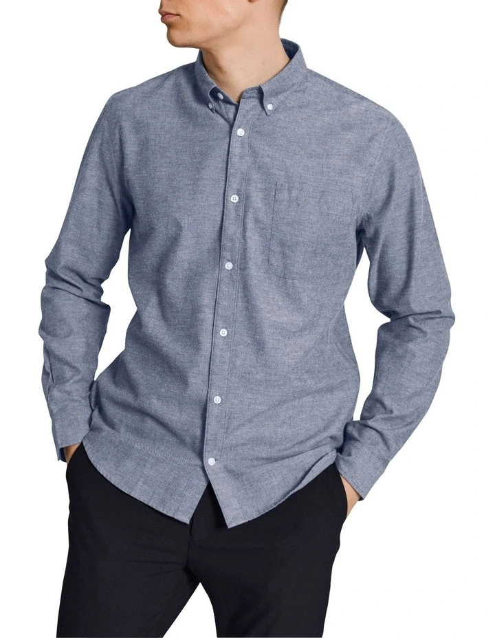 Trostol Long Sleeve Shirt in Blue