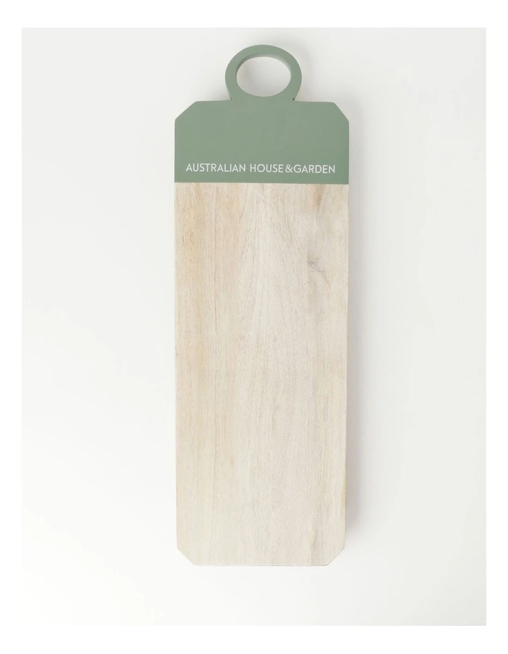 Core White Wash Rectangular Serving Board 60cm in Natural