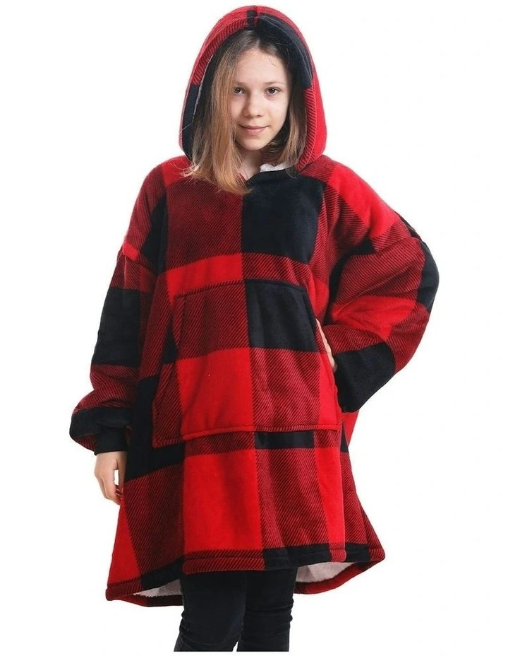 Soft Hoodie Blanket in Assorted