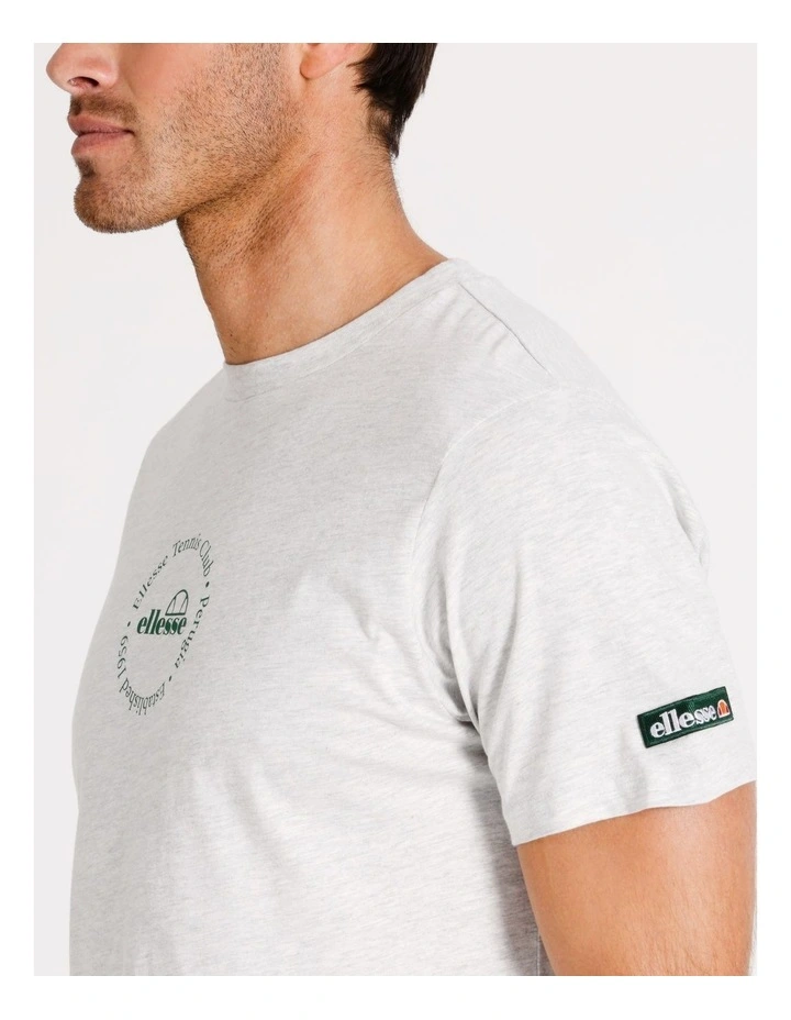 Melodi Unisex Tee in Grey Marl