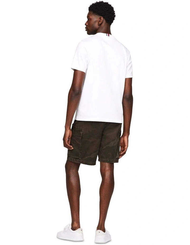 Icon Laurel Tee in White