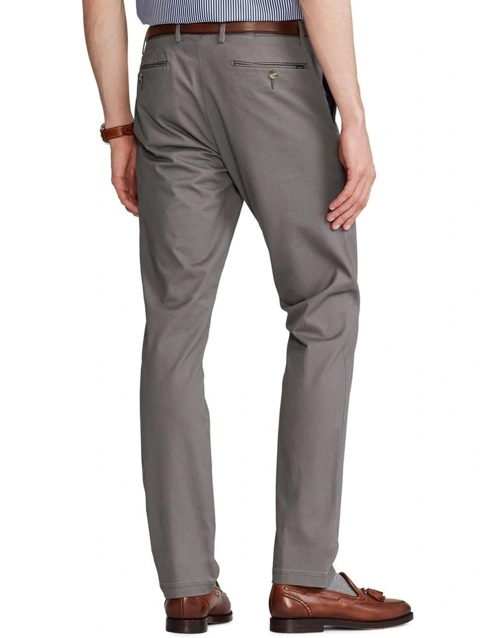 Stretch Slim Fit Chino Pant Grey