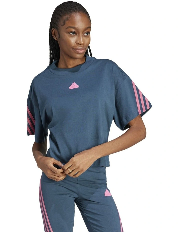 Future Icons 3-Stripes T-shirt in Arctic Night