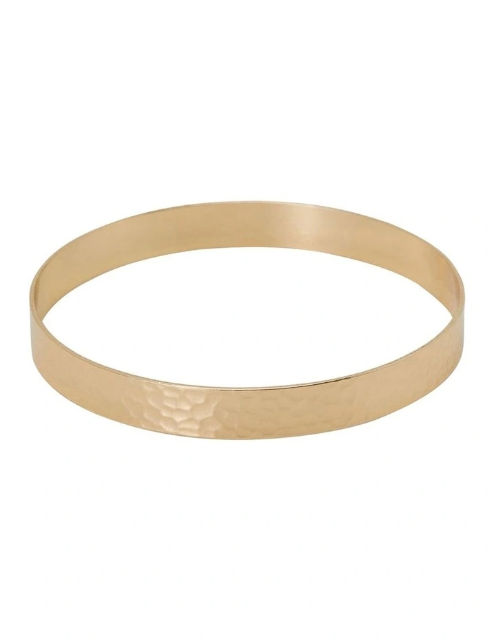 Camila Bangle Set in Light Gold/Silver