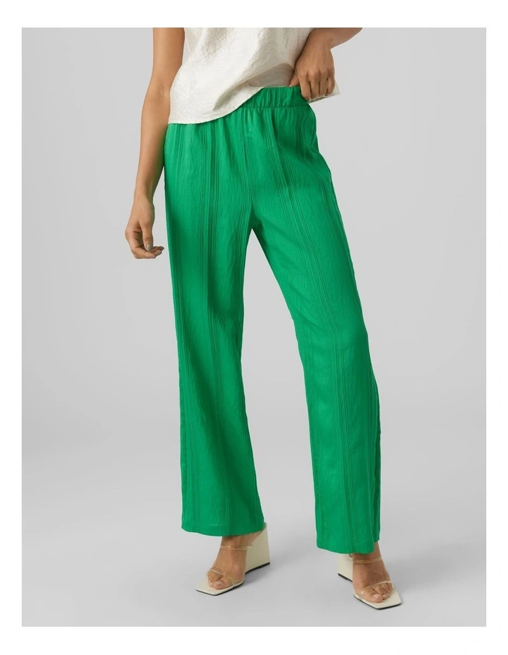 Rom Wide Leg Pants in Bright Green