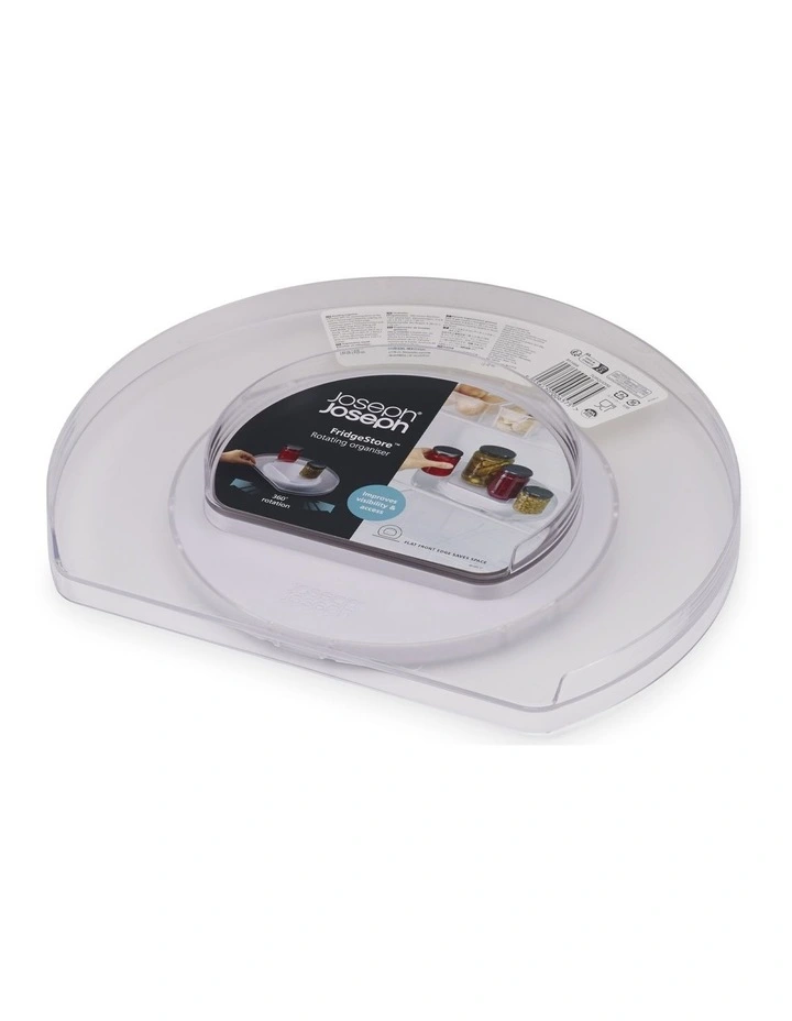 Fridge Store Rotating Organiser in Clear