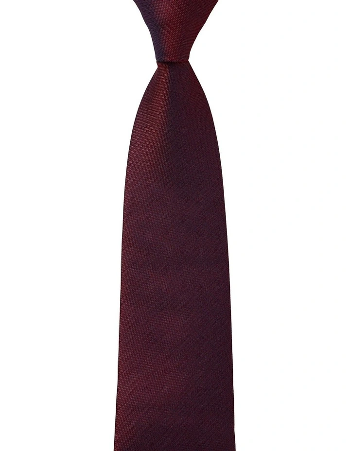 Canvas Tie in Red