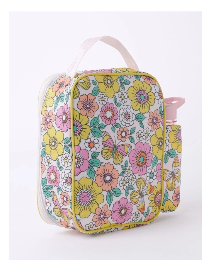 Lunch Box and Bottle Set in Pink
