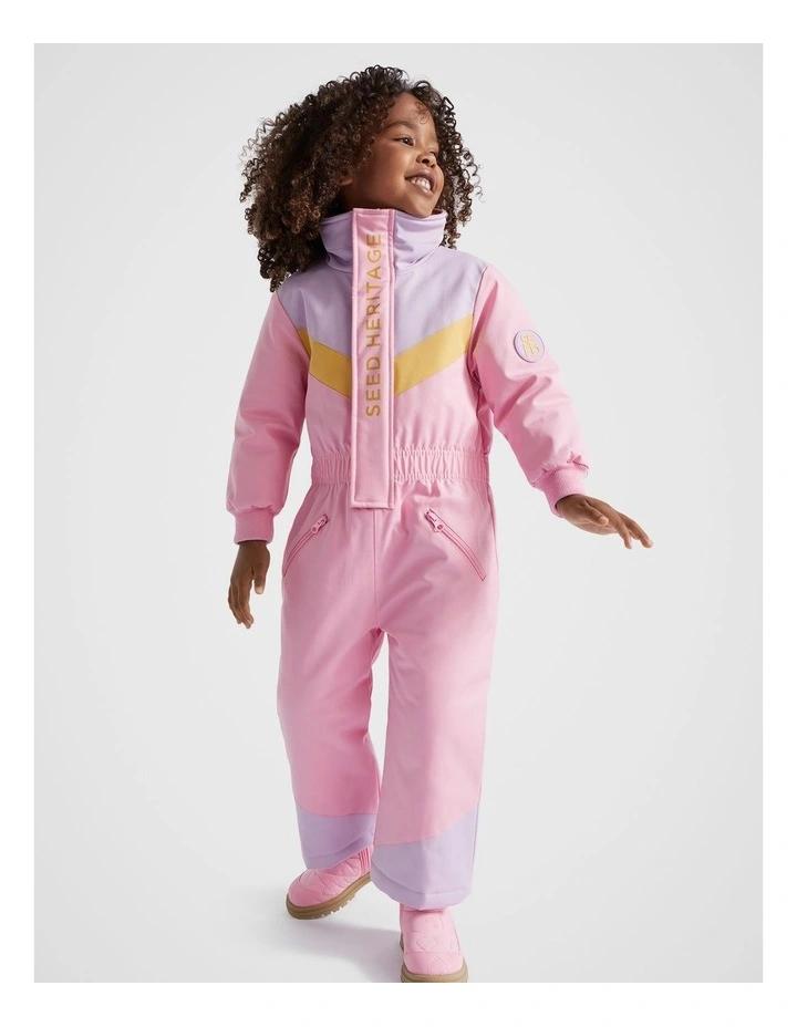 Apres Ski Snow Suit in Candy Pink