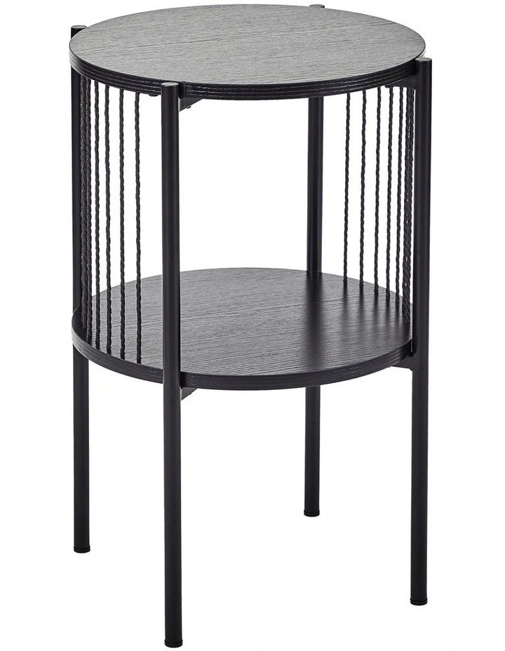 Harbour Side Table 40cm in Black