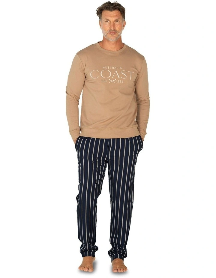 Melbourne Winter Pyjamas in Mocha