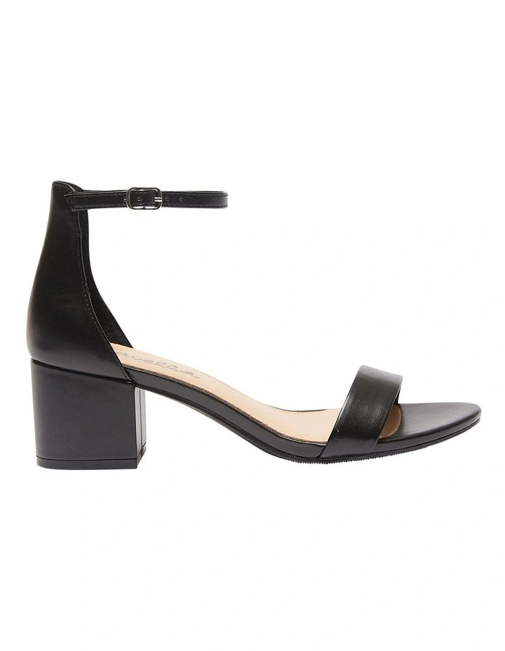 Roxy Sandals In Black Smooth