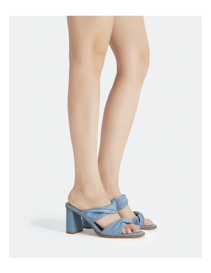 Lesia Heels in Soft Blue