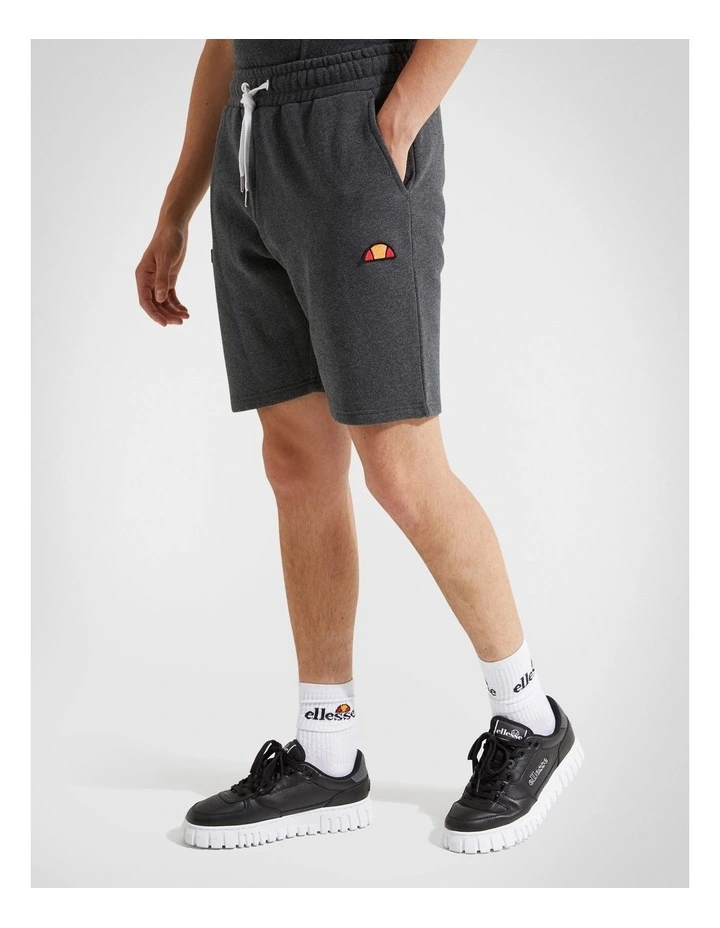 Noli Fleece Short in Grey Marle