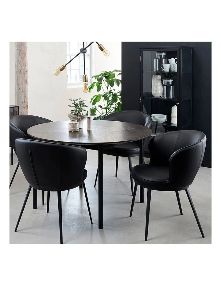 Carmel Display Cabinet 57x160cm in Black
