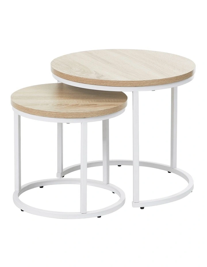 Sonoma Side Tables Set Of 2 in White