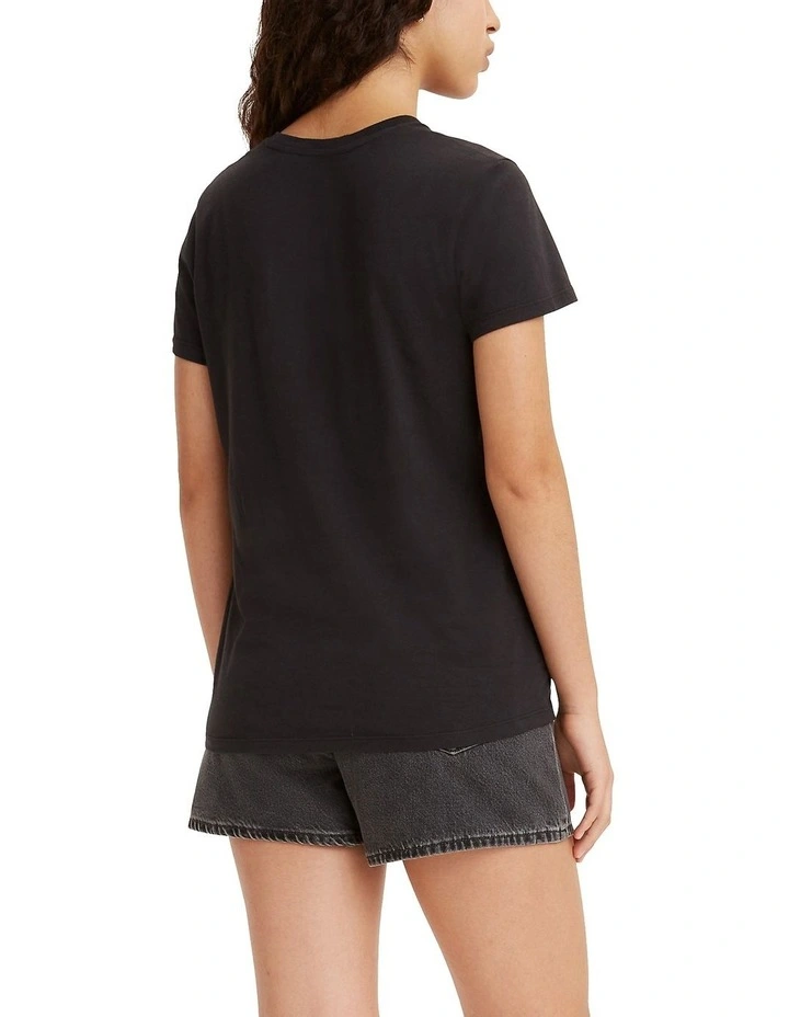 Perfect T-shirt in Black Oyster