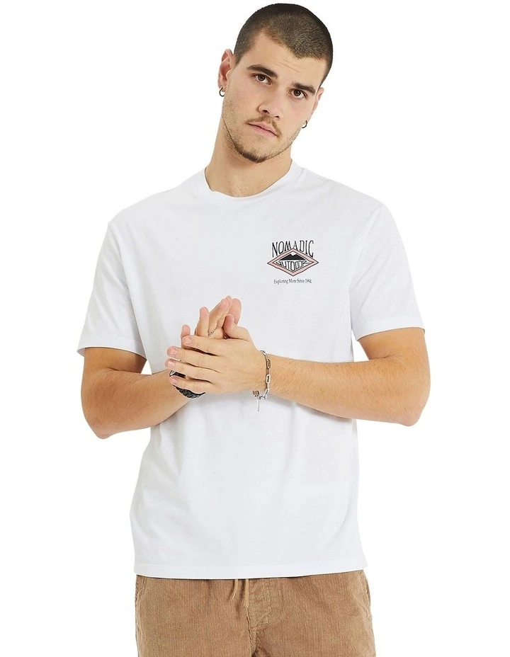 Homestay Relaxed Tee in White