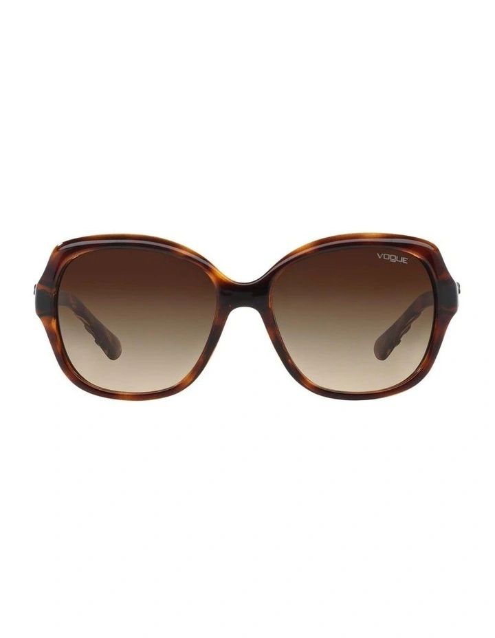 VO2871S Brown Sunglasses