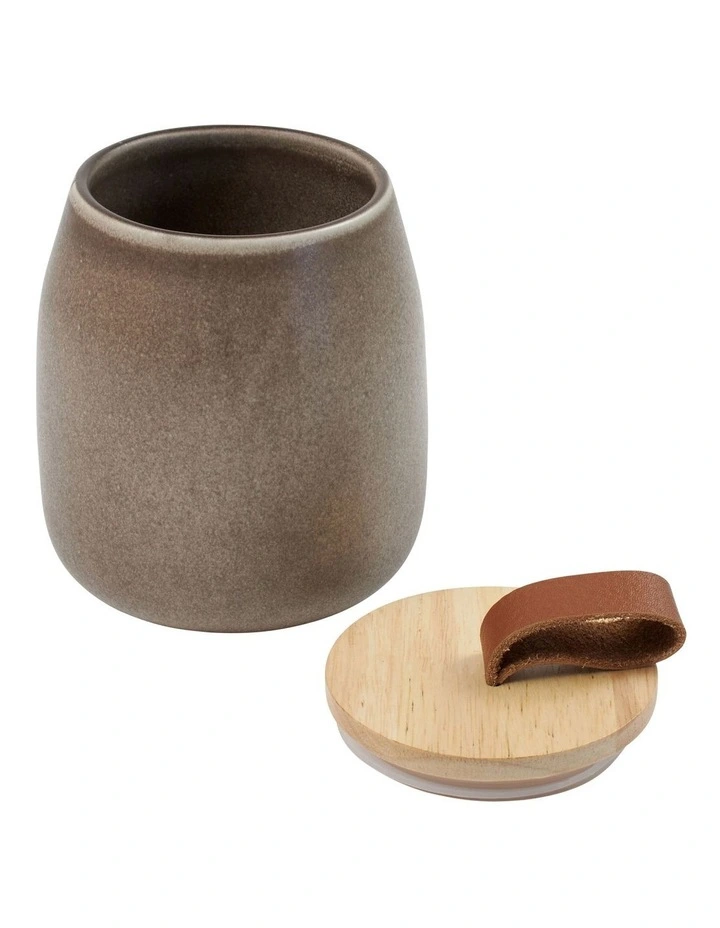 Albany Canister 10.5 x 13cm in Cappuccino