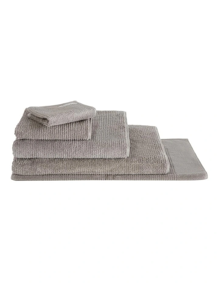 Living Textures Towel Range in Ash