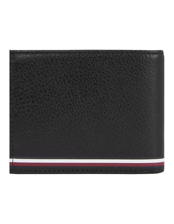 Small Leather Credit Card Holder in Black