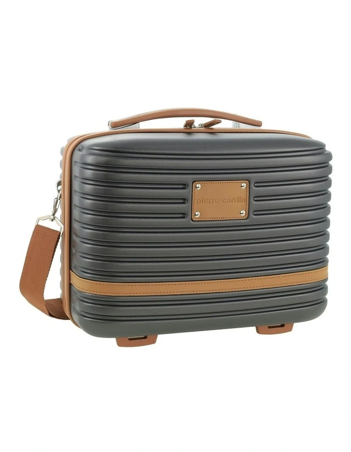 Classique Hard Shell Beauty Case in Charcoal