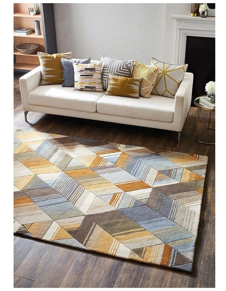 Harlequin Arccos Ochre 040206 Rug in Multi