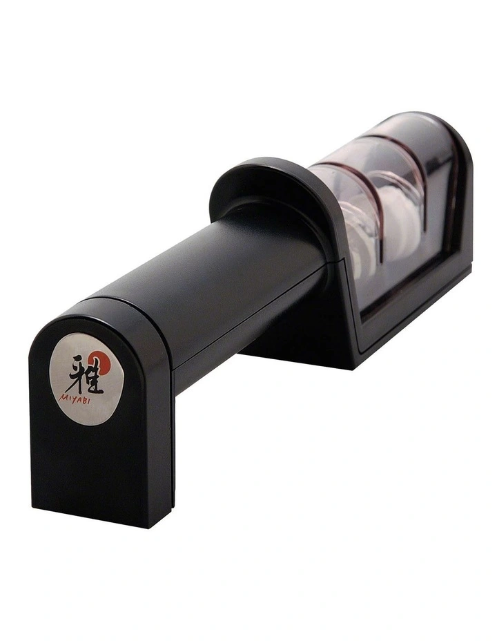 Japanese Knife Sharpener in Black