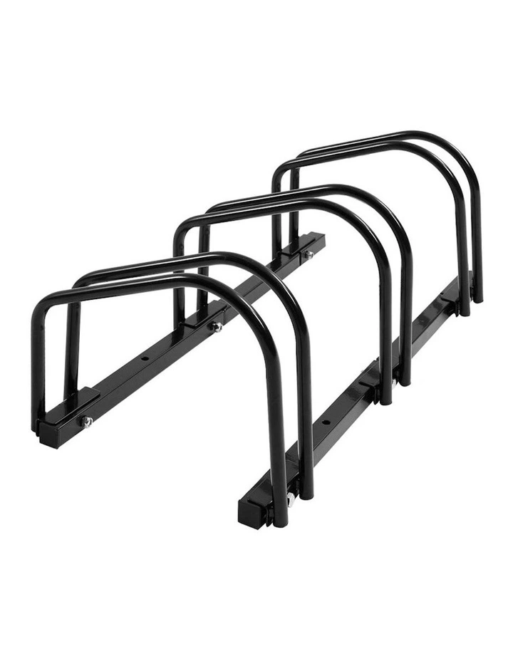 3 Floor Bikes Parking Stand in Black