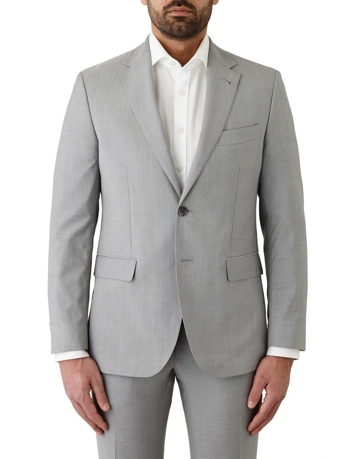 Stefano Tailored Fit Jacket in Grey