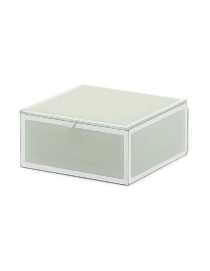 SARA Palm Small Jewellery Box in Pastel Green