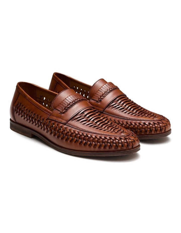 Tyson Leather Casual Shoes in Tan