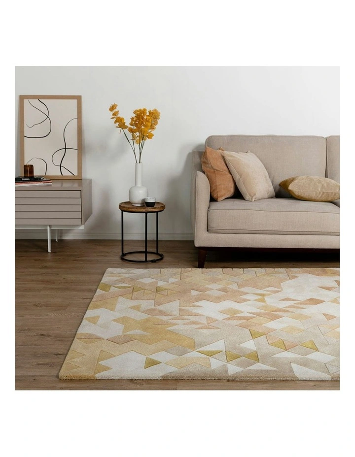 Asiatic Enigma Rug in Gold