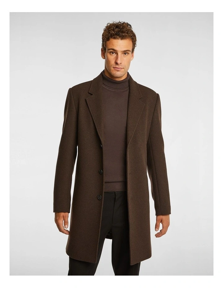 Thommy Duster Coat in Chocolate