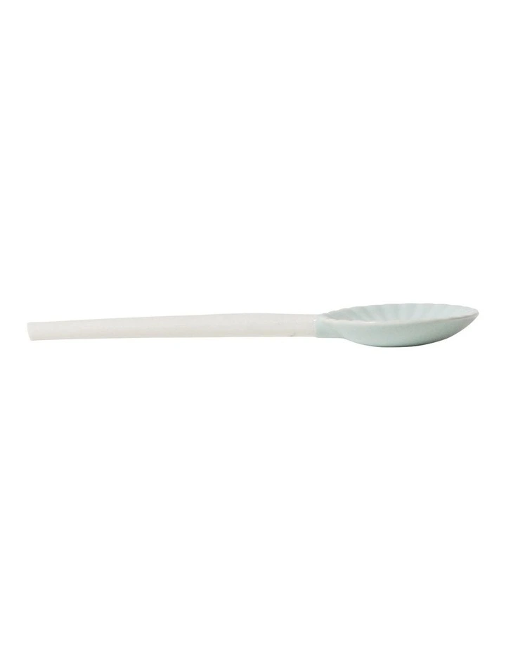 Spoon Set 2 Pack 12x4cm in Pale Eucalypt