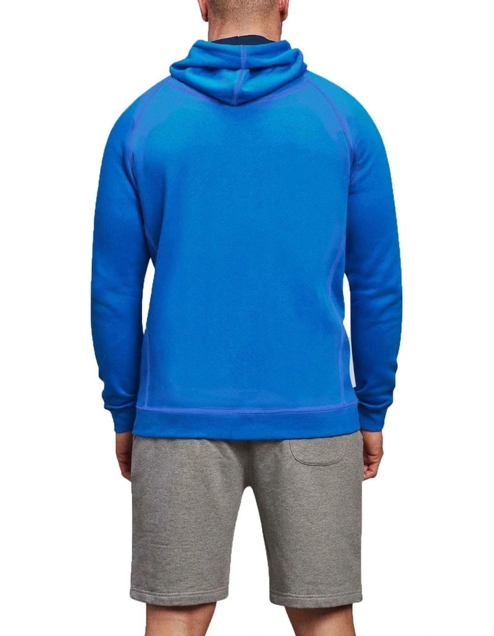 Sport Fleece Zip Hoodie in Blue