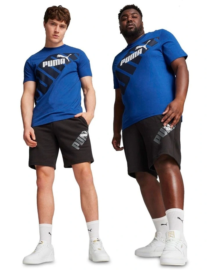 Power Graphic Shorts 9'' in Black