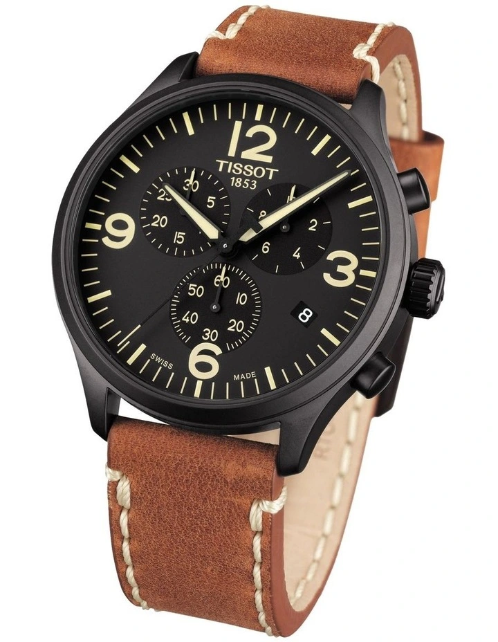 Chrono XL T1166173605700 Watch in Black