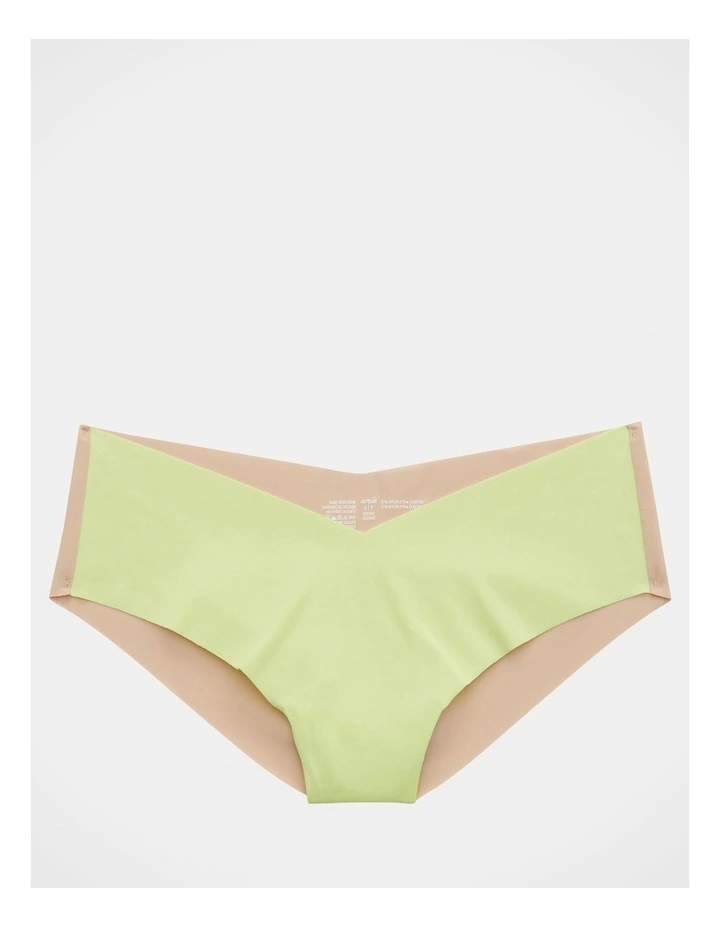 No Show Cheeky Underwear in Green