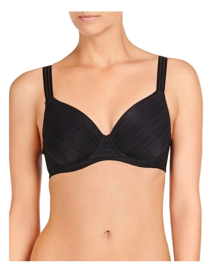 Rita Full Coverage Contour Bra in Black