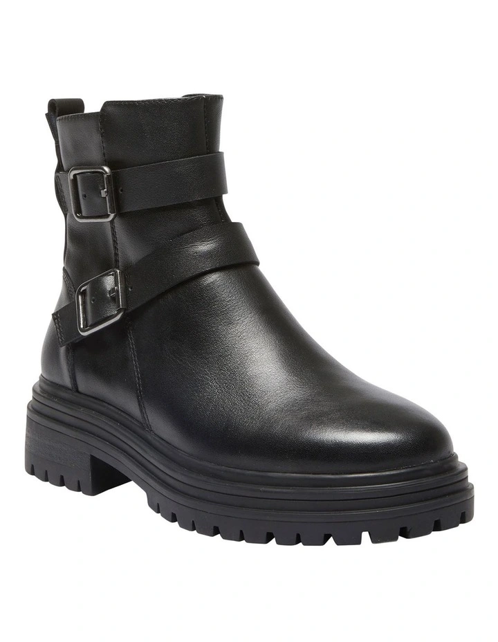 Kembla Leather Boots in Black