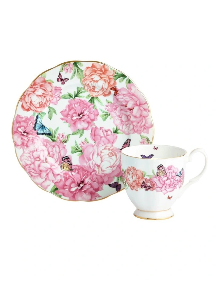 Miranda Kerr Vintage Mug & Plate 20cm Gratitude in Multi