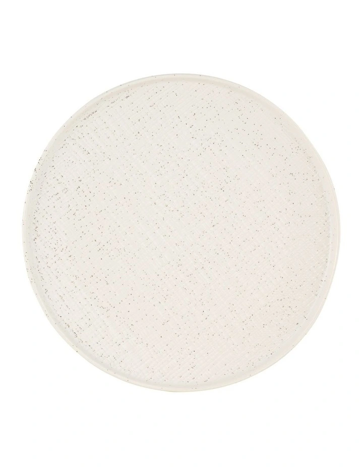 Onni 12 Piece Speckle High Rim Dinner Set Gift Boxed in White