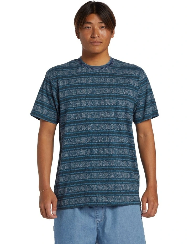 Pacific Tribe Short Sleeve T-shirt in Pacific Tribe Dark Navy