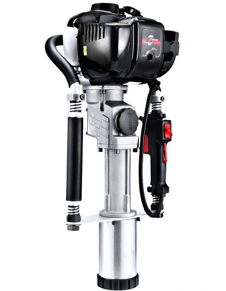 4-Stroke Petrol Post Driver Silver PD-FF-4S-OR