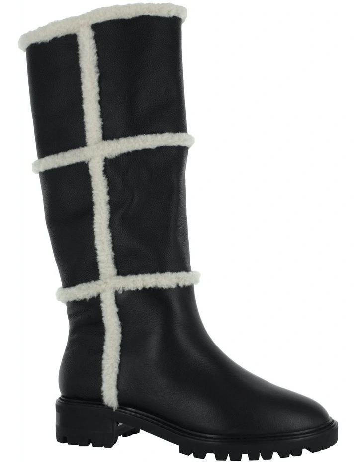 Minnie I Knee High Boots in Black