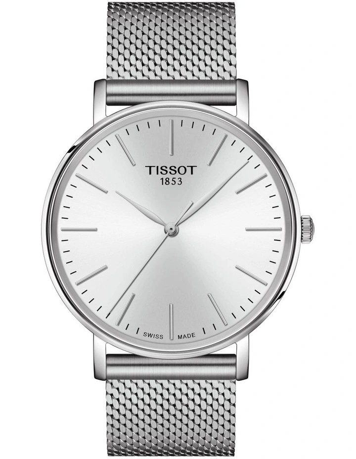 Everytime T1434101101100 Watch in Silver