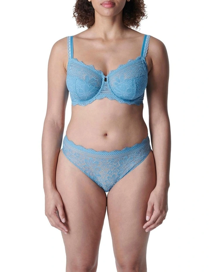 Freesia Bikini Brief in Blue