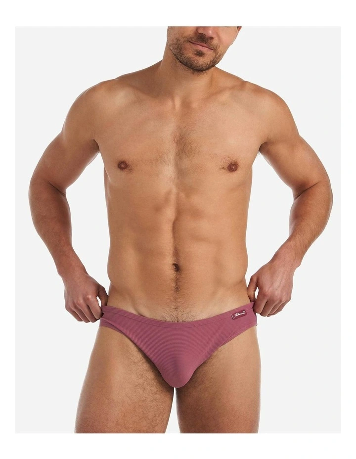Eclipse Bikini Brief in Crushed Berry